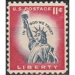 JAV 1954. Laisvės statula