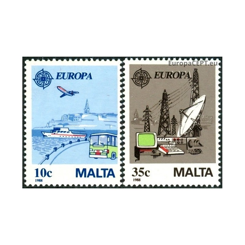Malta 1988. Transportas ir ryšiai