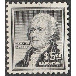 United States 1956. Alexander Hamilton, 1st US Secretary of the Treasury