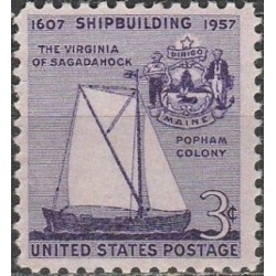 JAV 1957. Laivų statyba