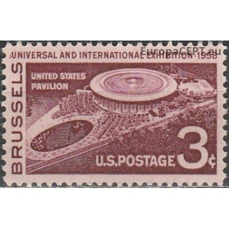 United States 1958. Universal Exposition in Brussels