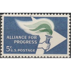 United States 1963. Alliance for progress