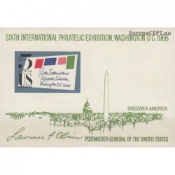 United States 1966. Philatelic exhibition