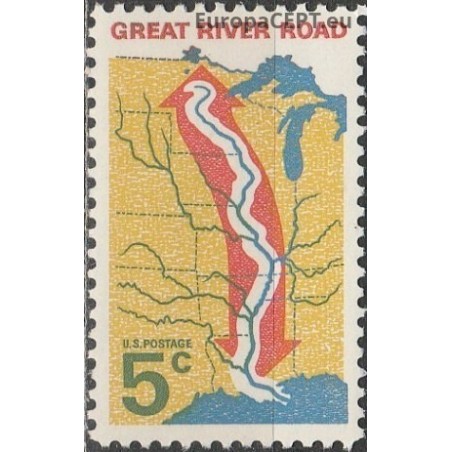 United States 1966. Great River Road