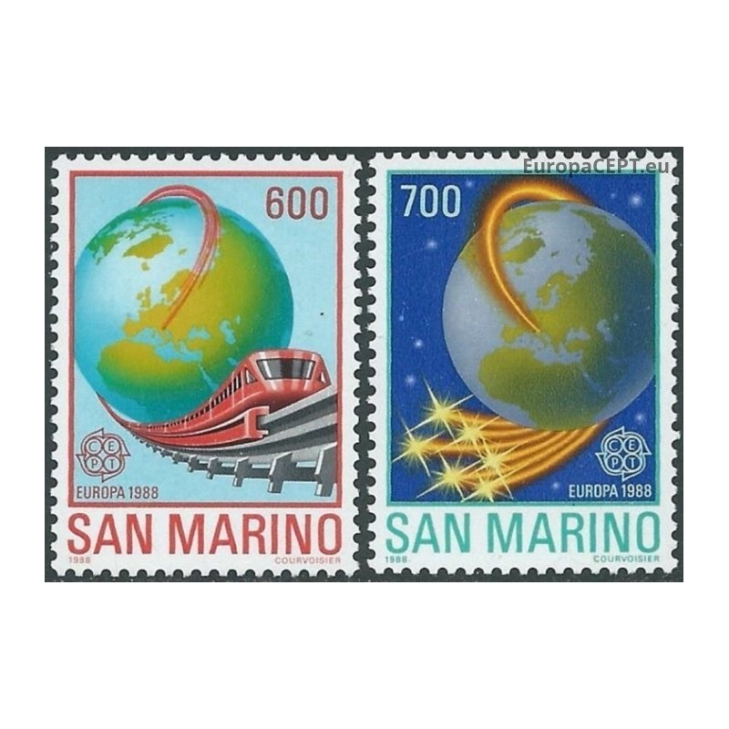 San Marino 1988. Transportation and Communications
