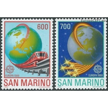 San Marino 1988. Transportation and Communications