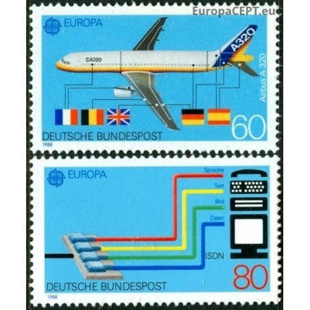 Vokietija 1988. Transportas ir ryšiai