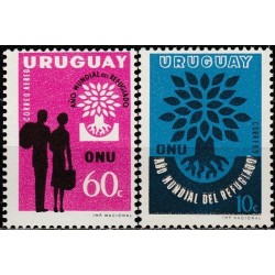 Uruguay 1960. World Refugee...