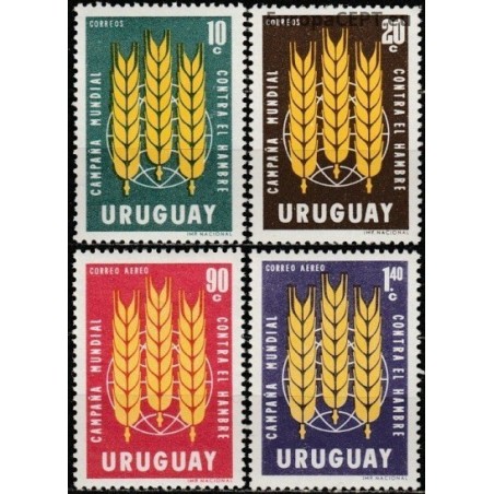 Uruguay 1963. Freedom from hunger