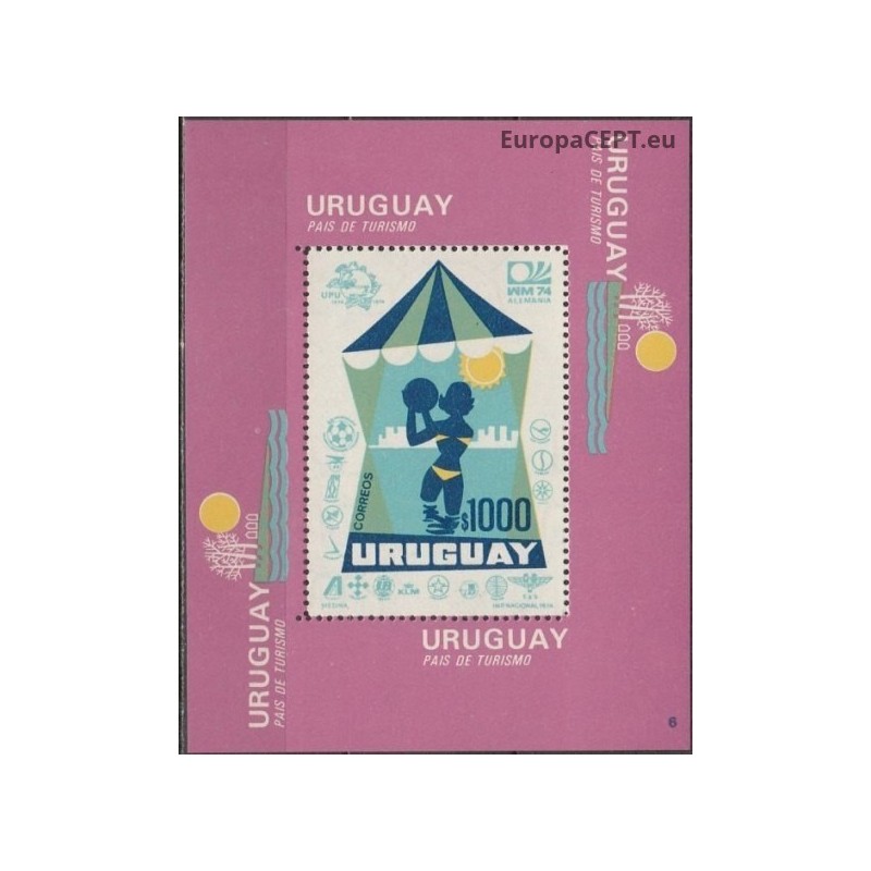 Uruguay 1974. Tourism