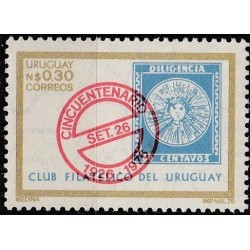 Uruguay 1976. Stamps on stamps