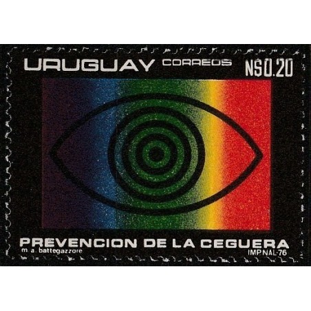 Uruguay 1976. World Health Day