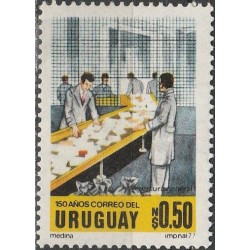 Uruguay 1977. Post service