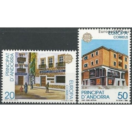 Andora (isp) 1990. Pašto pastatai