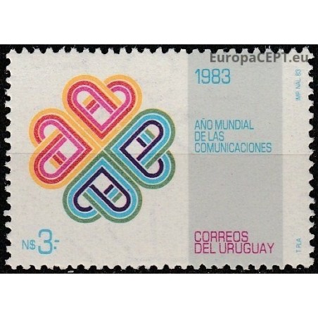 Uruguay 1983. International year of telecommunications