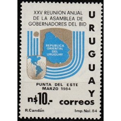 Uruguay 1984. Maps