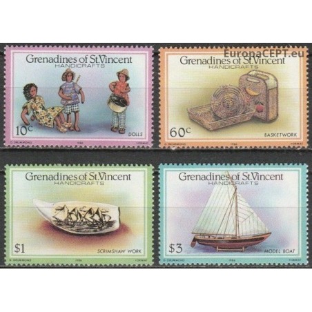 St.Vincent and Grenadines 1986. Artisanal handicraft