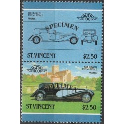 St.Vincent 1986. Vintage cars