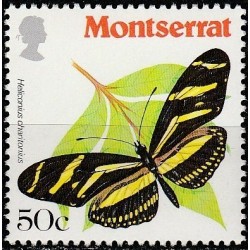 Montserrat 1981. Butterfly