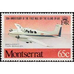 Montserrat 1981. Aircraft...