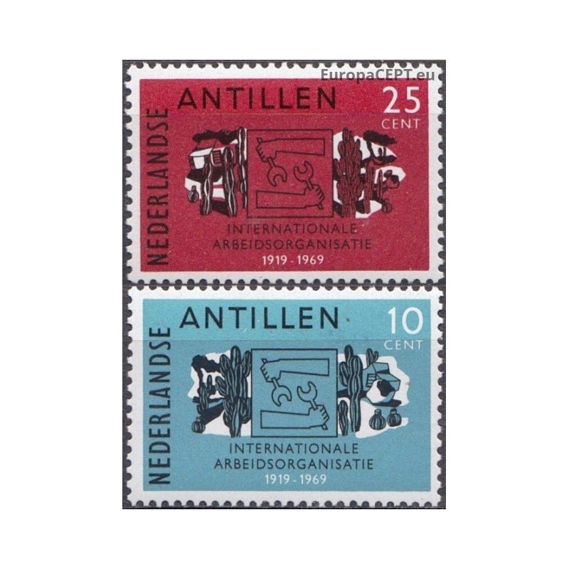 Netherlands Antilles 1969. International Labour Organization