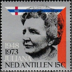 Nyderlandų Antilai 1973. Nyderlandų karalienė