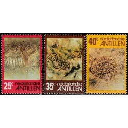 Nyderlandų Antilai 1977. Indėnų graviūros