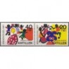 Netherlands Antilles 1977. Playing children