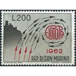 San Marinas 1962. EUROPA: stilizuotos strėlės
