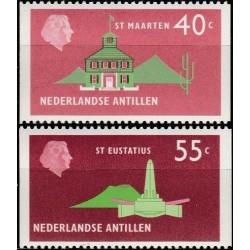 Nyderlandų Antilai 1977. Salos