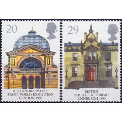 Didžioji Britanija 1990. Pašto pastatai