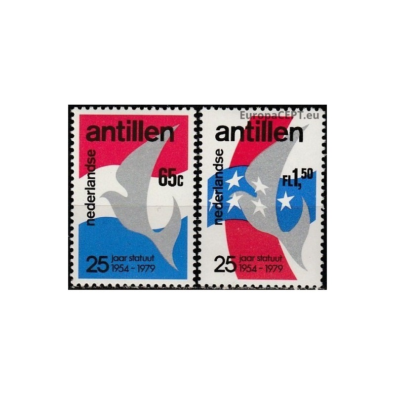 Netherlands Antilles 1979. National flags