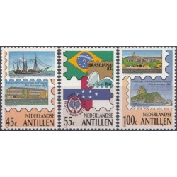 Nyderlandų Antilai 1983. Filatelijos paroda BRASILIANA