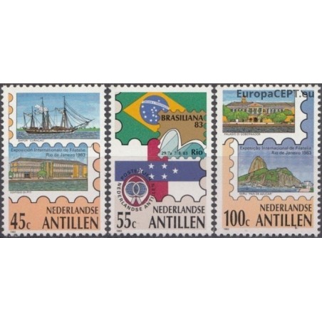 Nyderlandų Antilai 1983. Filatelijos paroda BRASILIANA