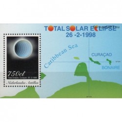 Netherlands Antilles 1998. Total Solar Eclipse