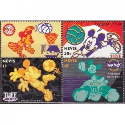 Nevis 1994. Disney figures
