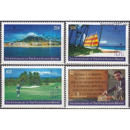 Nevis 1996. The Four Seasons Resort