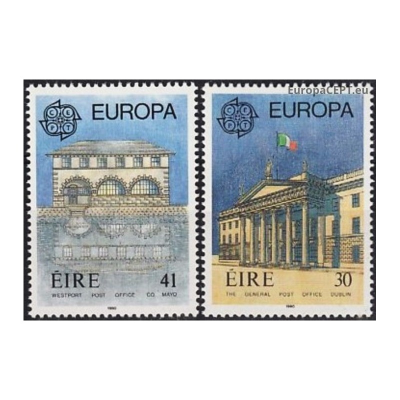 Ireland 1990. Post Offices