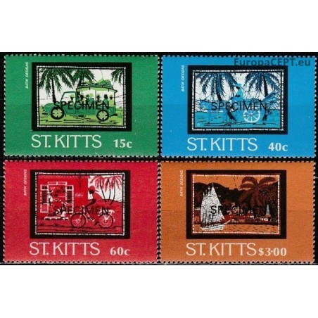St. Kitts 1985. Artisanal handicraft