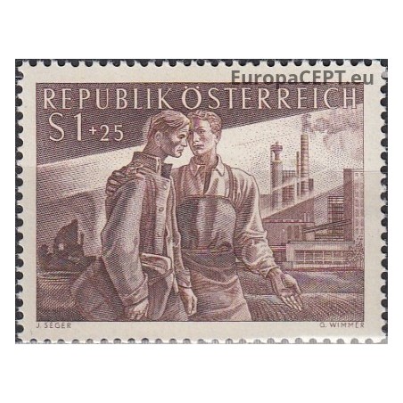 Austrija 1955. Darbininkai