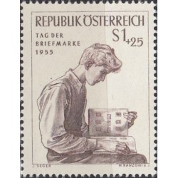 Austrija 1955. Pašto ženklo diena