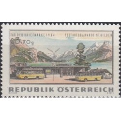 Austrija 1964. Pašto ženklo diena (viešasis transportas)