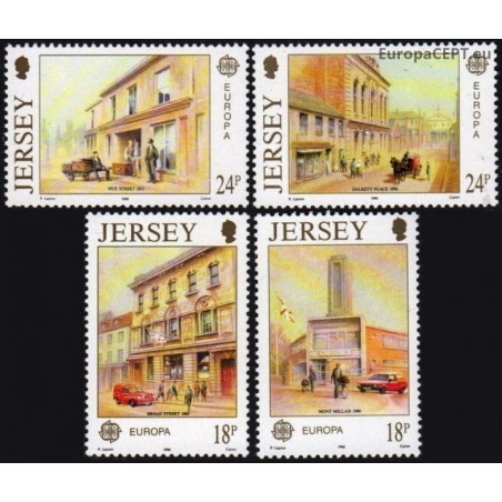 Jersey 1990. Post Offices