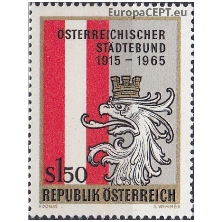 Austria 1965. Union of towns