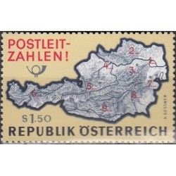 Austrija 1966. Pašto kodai