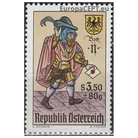 Austrija 1967. Pašto ženklo diena