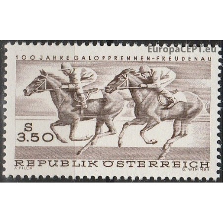 Austria 1968. Horse riding