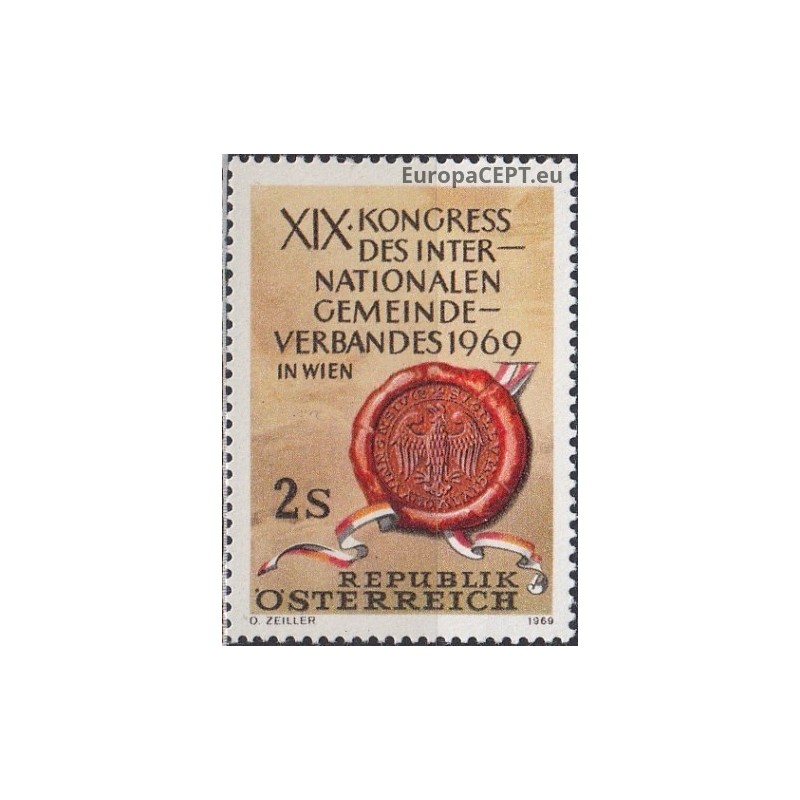 Austria 1969. Old-time stamp of Vienna