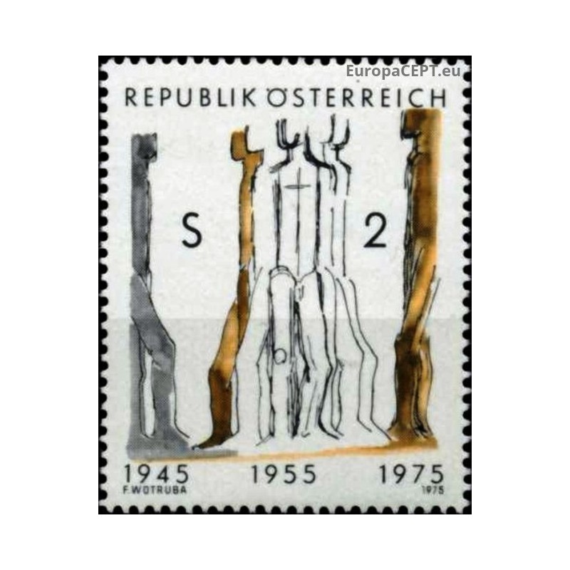 Austrija 1975. Respublikai - 30 metų