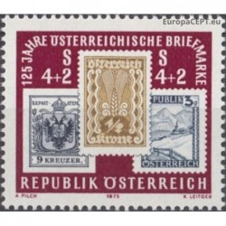 Austrija 1975. Pirmieji pašto ženklai